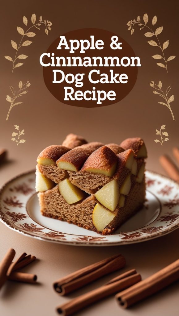 Apple & Cinnamon Dog Cake Recipe
