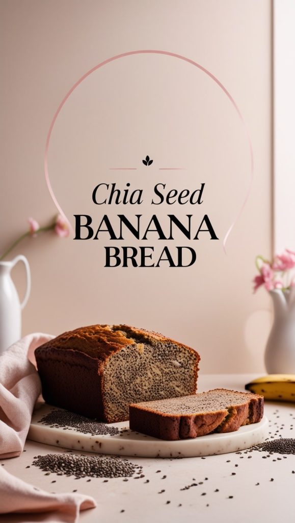 Chia Seed Banana Bread Recipe