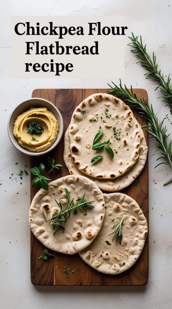 Chickpea Flour Flatbread Recipe