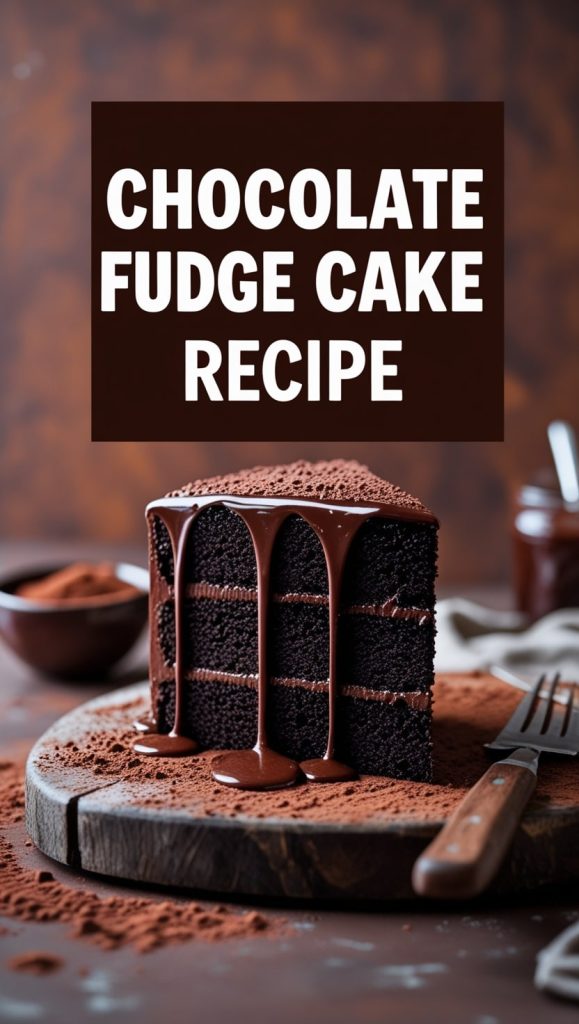 Chocolate Fudge Cake Recipe