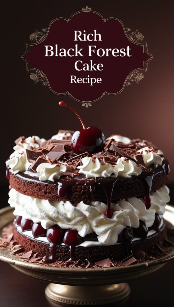 Rich Black Forest Cake Recipe