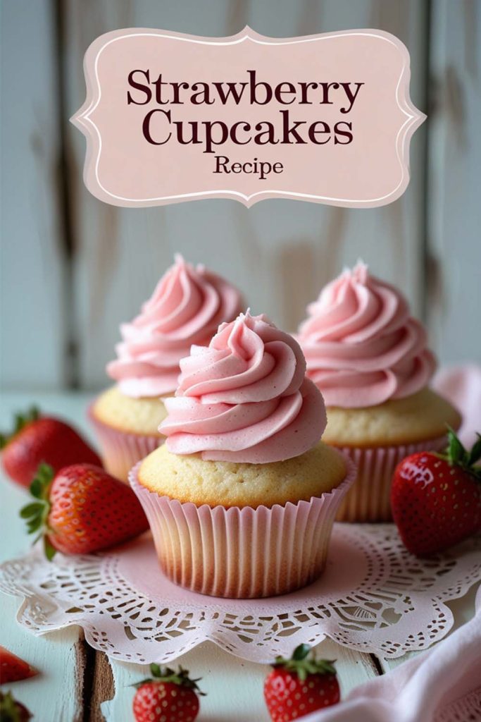 Strawberry Cupcakes Recipe