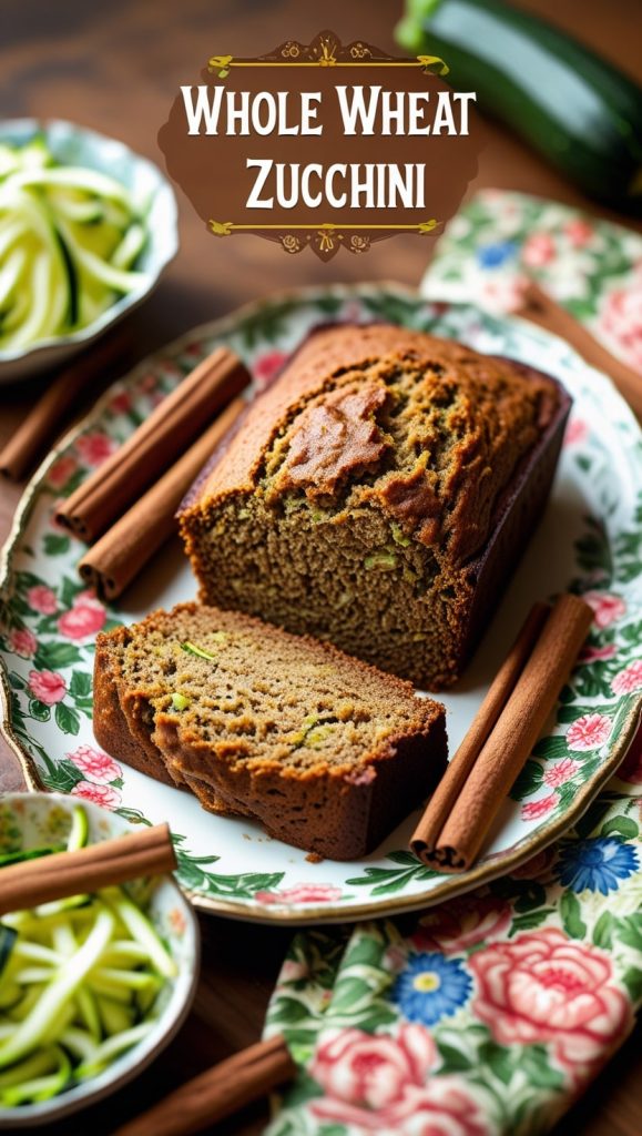 Whole Wheat Zucchini Bread Recipe