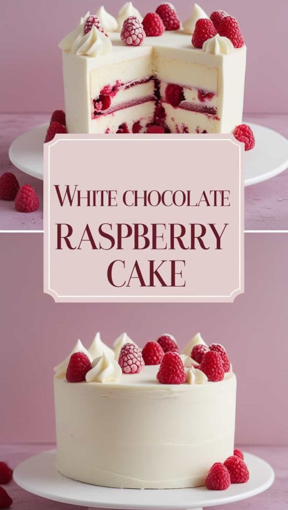 White Chocolate Raspberry Cake Recipe