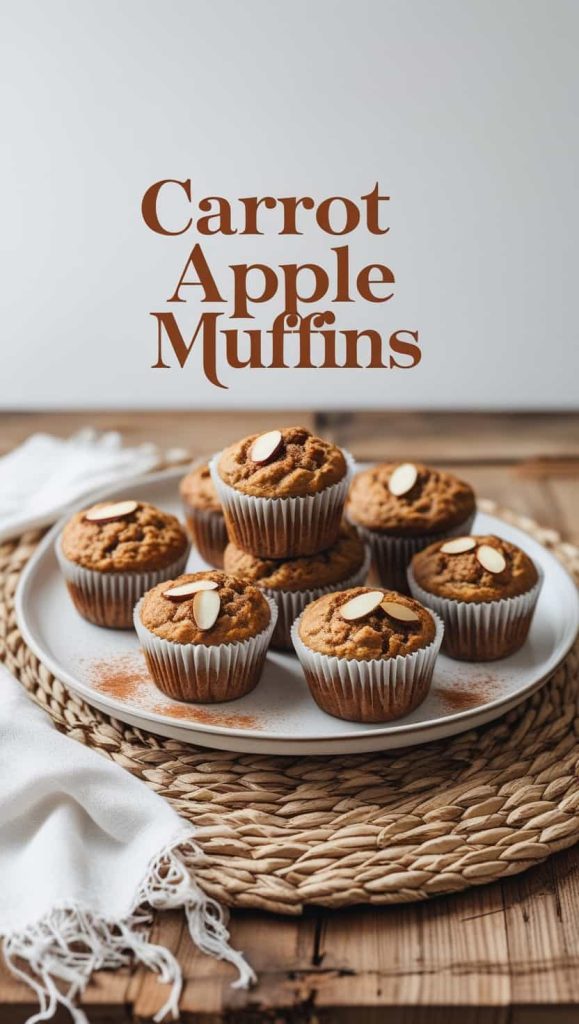 Carrot Apple Muffins Recipe