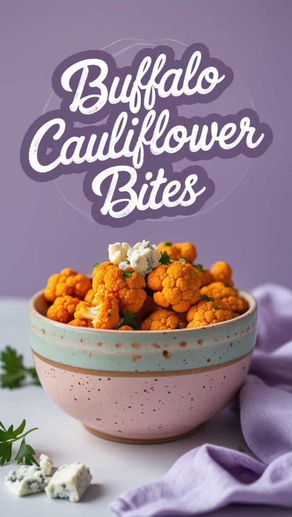 Buffalo Cauliflower Bites