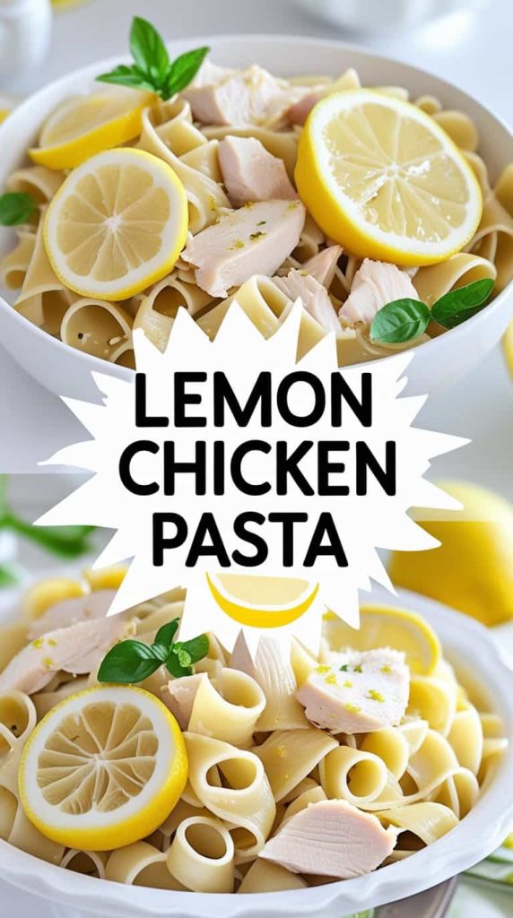 Lemon Chicken Pasta Recipe