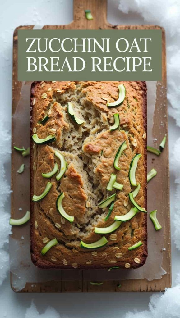 8. Zucchini Oat Bread Recipe