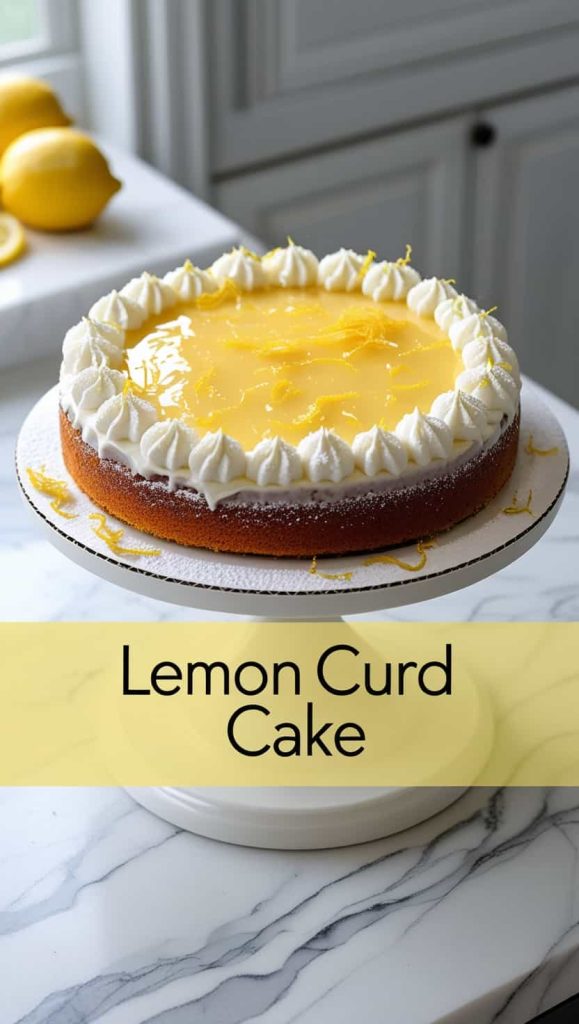 Lemon Curd Cake Recipe