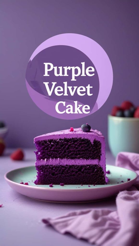 Purple Velvet Cake