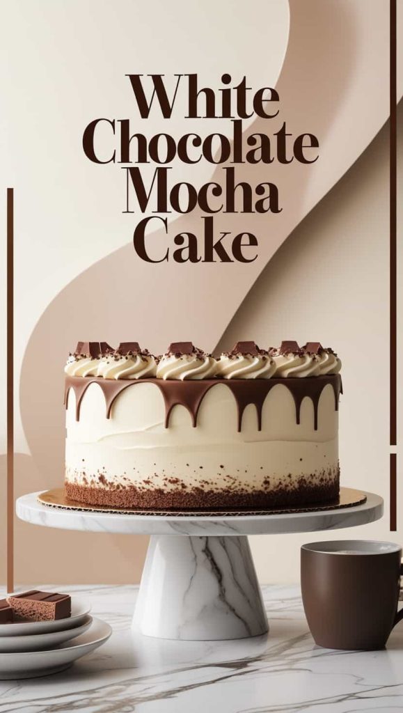 White Chocolate Mocha Cake
