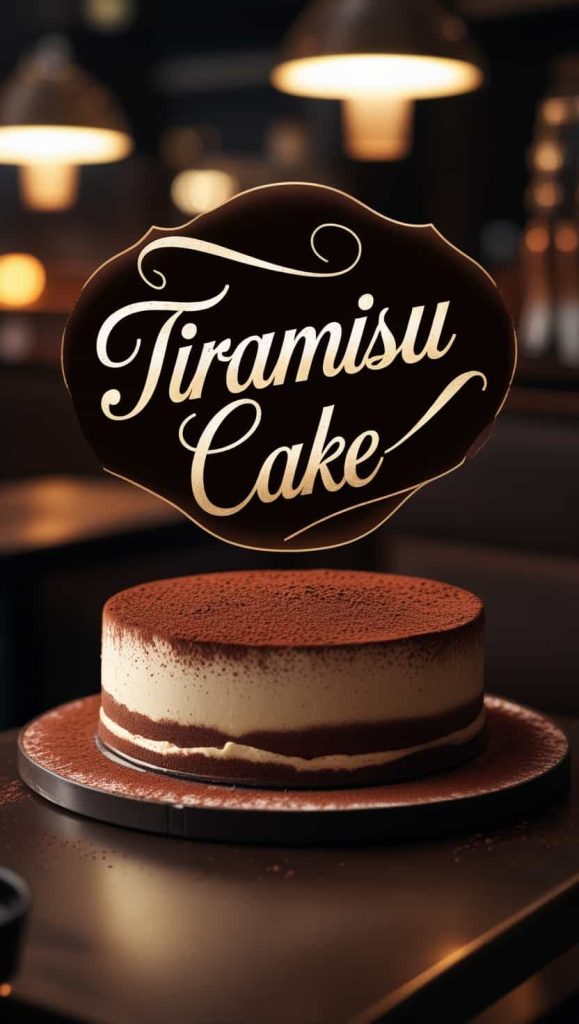 Tiramisu Cake Recipe