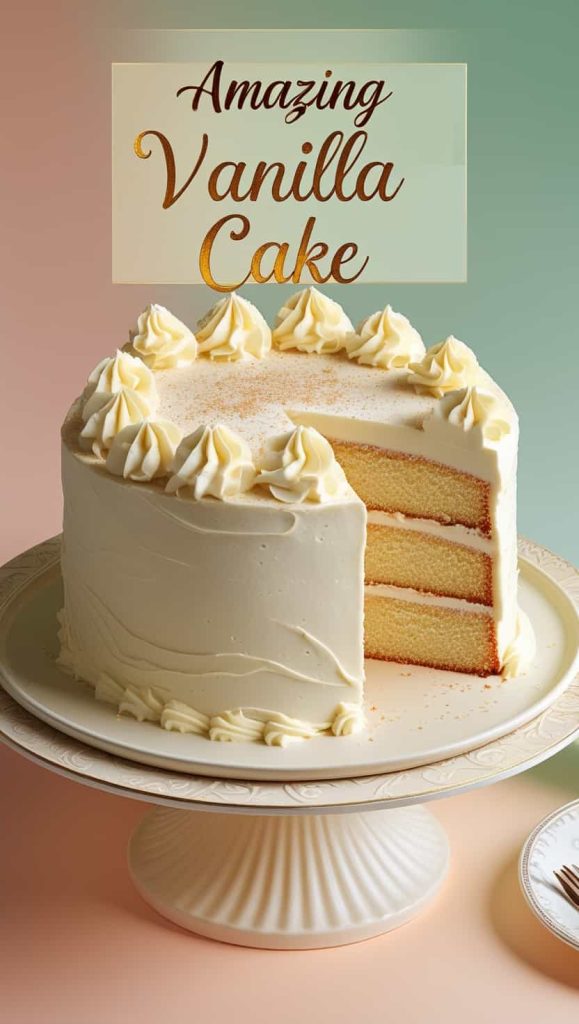 Amazing Vanilla Cake
