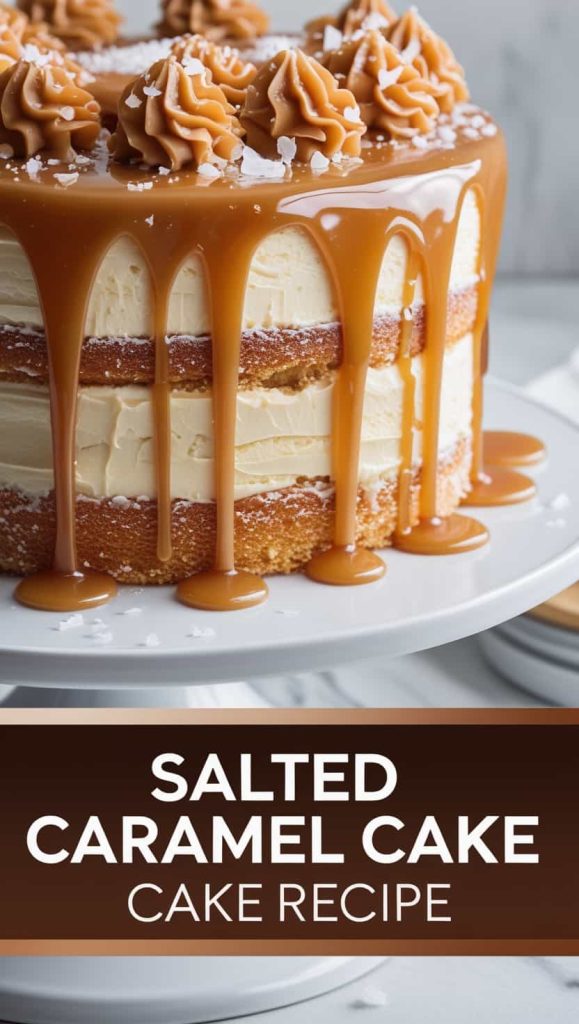 Salted Caramel Cake Recipe