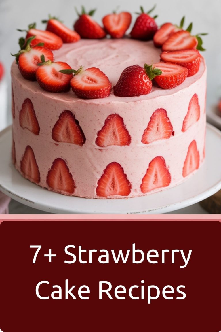 7+ Strawberry Cake Recipes