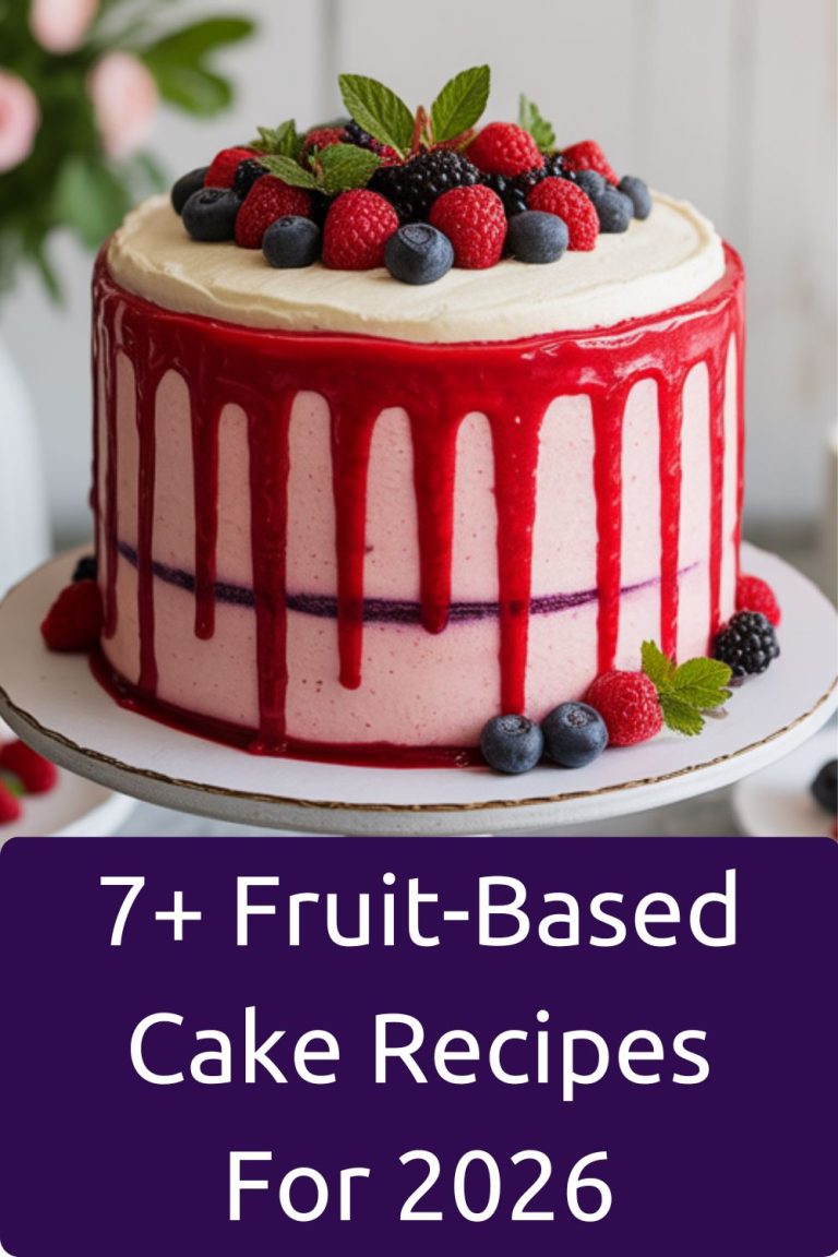 7+ Fruit-Based Cake Recipes For 2026