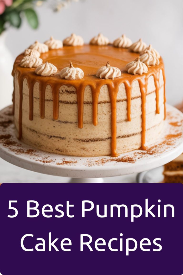 5 Best Pumpkin Cake Recipes