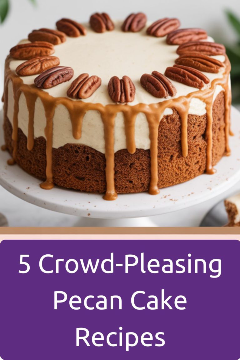 5 Crowd-Pleasing Pecan Cake Recipes