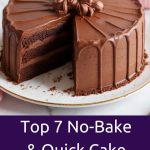 Top 7 No-Bake & Quick Cake Recipes