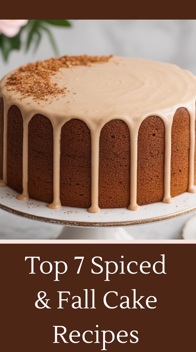 Top 7 Spiced & Fall Cake Recipes