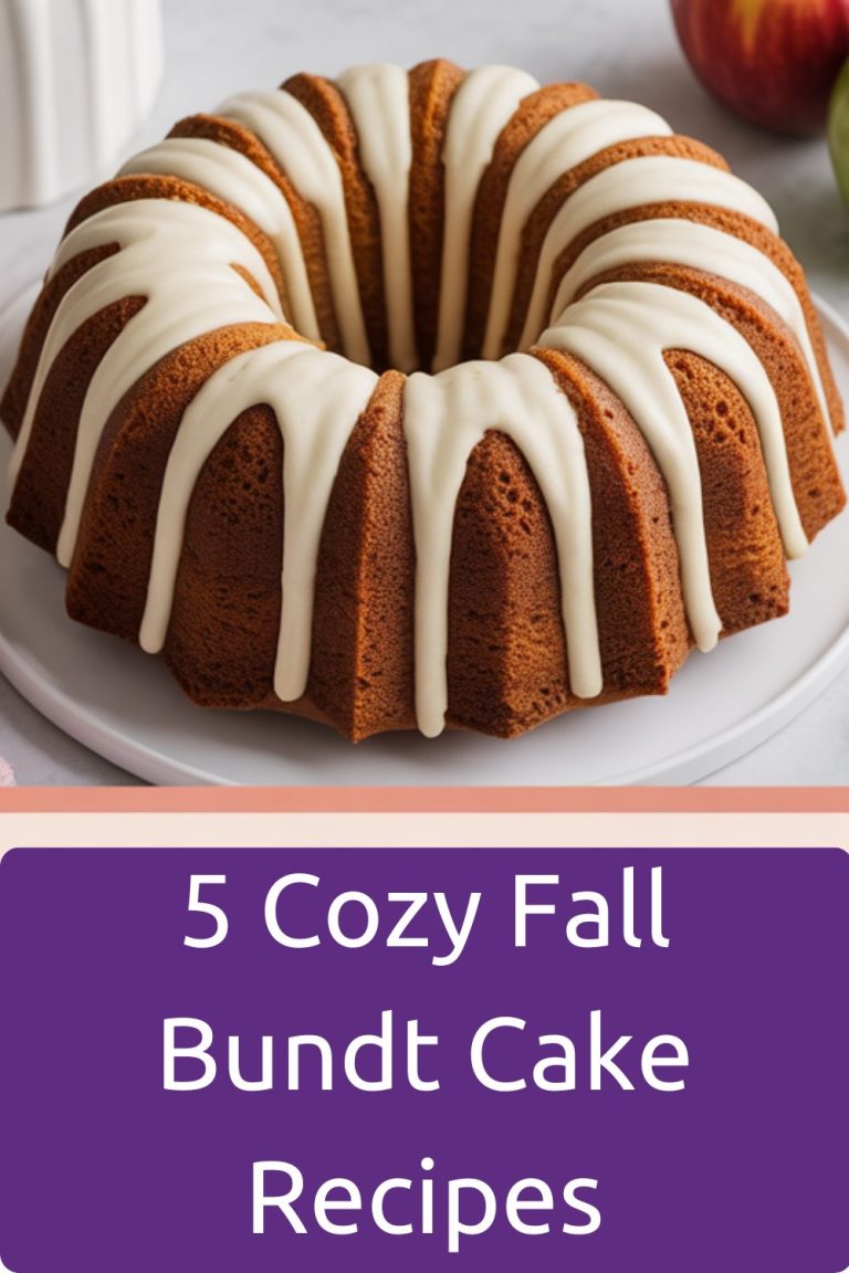 5 Cozy Fall Bundt Cake Recipes