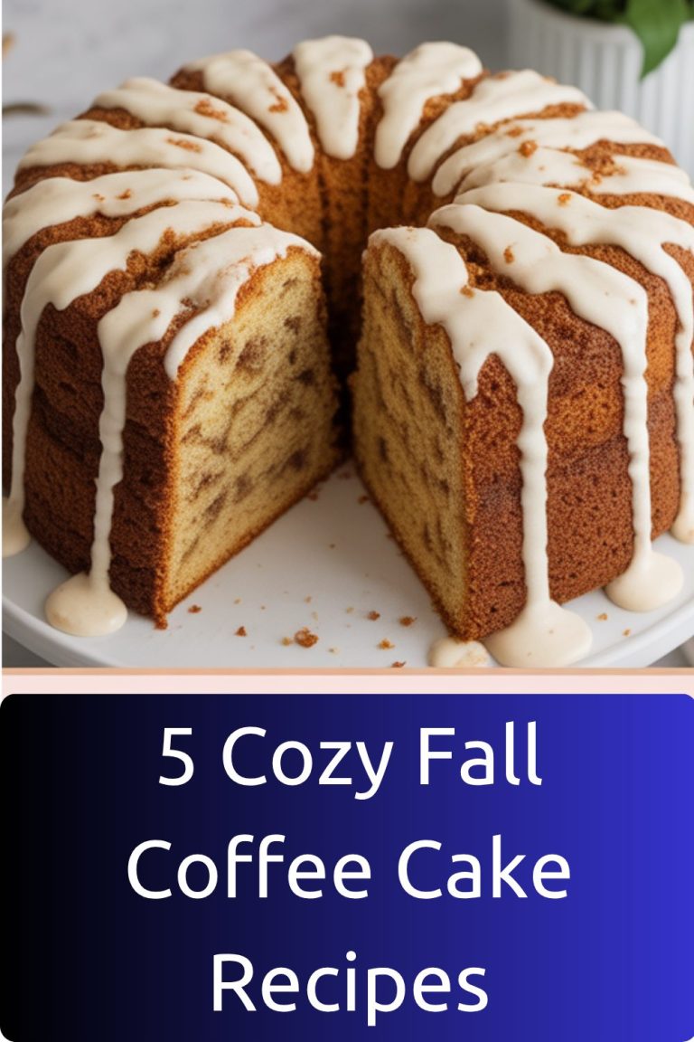 5 Cozy Fall Coffee Cake Recipes
