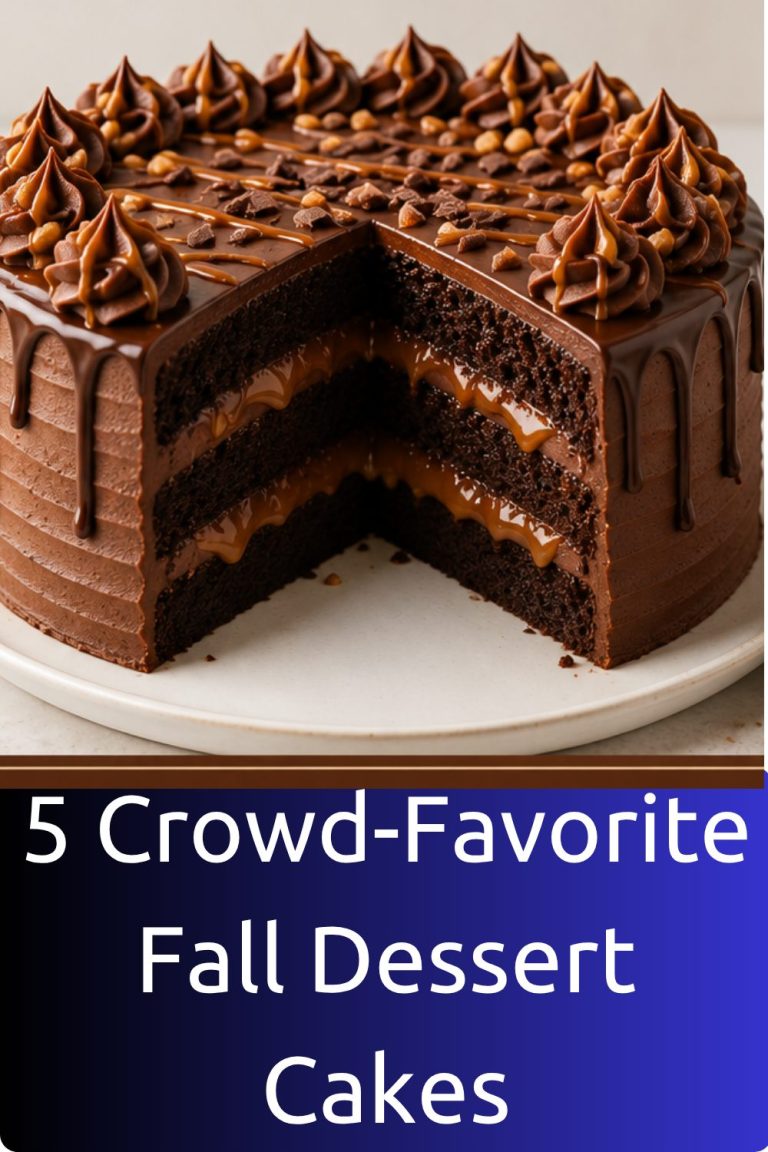 5 Crowd-Favorite Fall Dessert Cakes