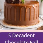 5 Decadent Chocolate Fall Cake Recipes