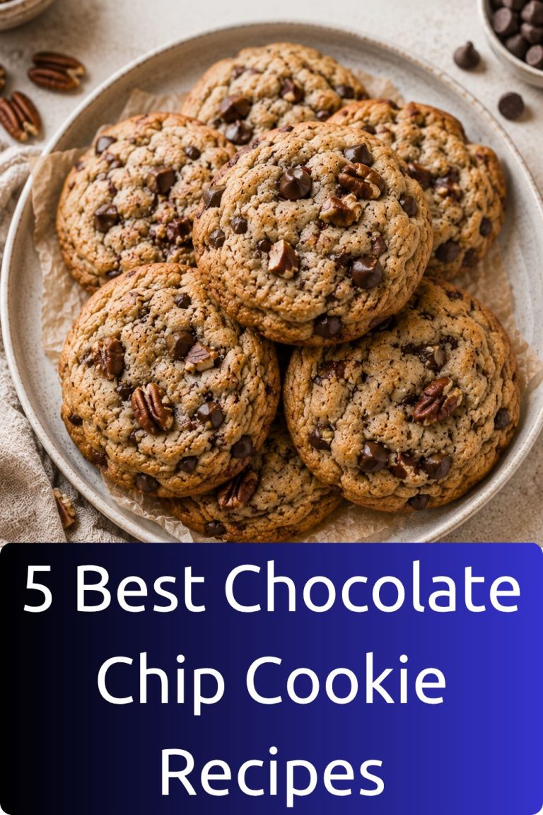 5 Best Chocolate Chip Cookie Recipes