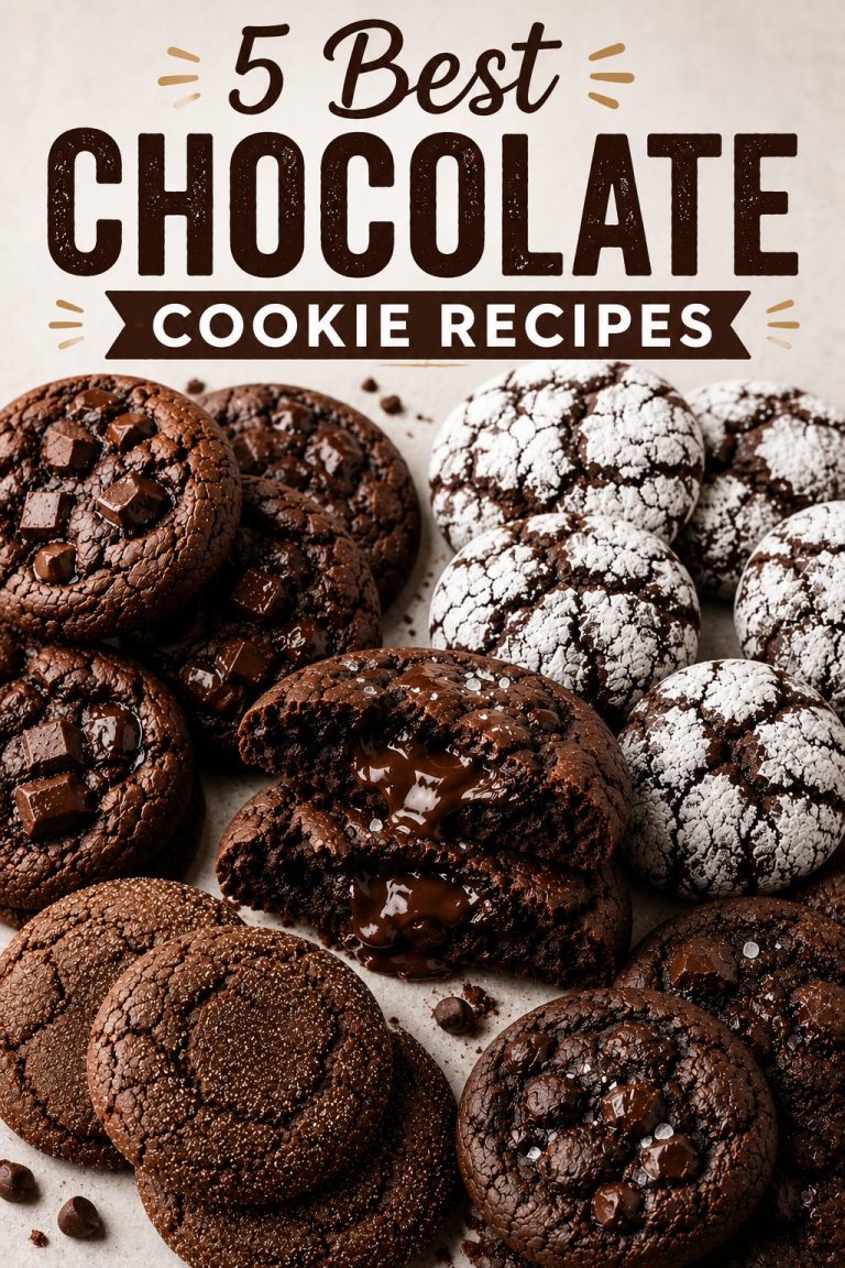 5 Best Chocolate Cookie Recipes