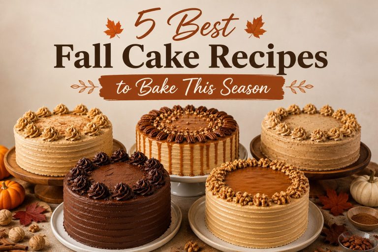 5 Best Fall Cake Recipes to Bake This Season