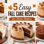 5 Easy Fall Cake Recipes for Home Bakers