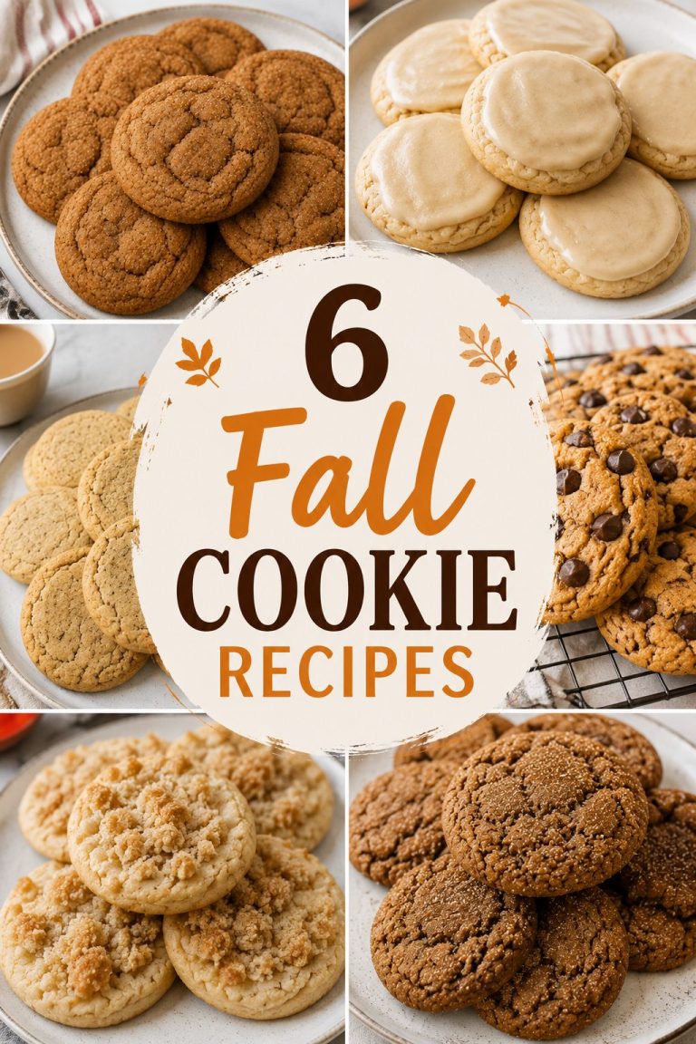 6 Fall Cookie Recipes