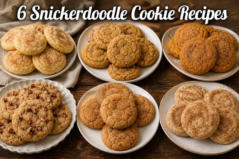 6 Snickerdoodle Cookie Recipes