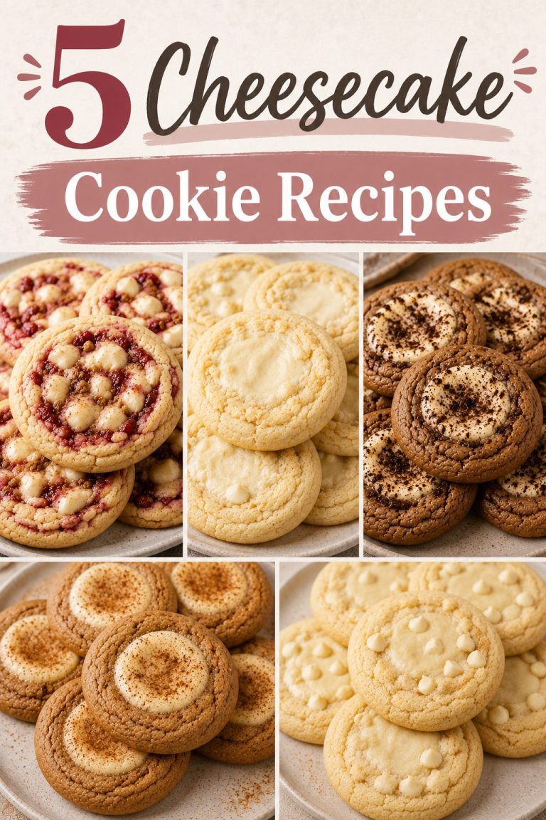 5 Cheesecake Cookie Recipes
