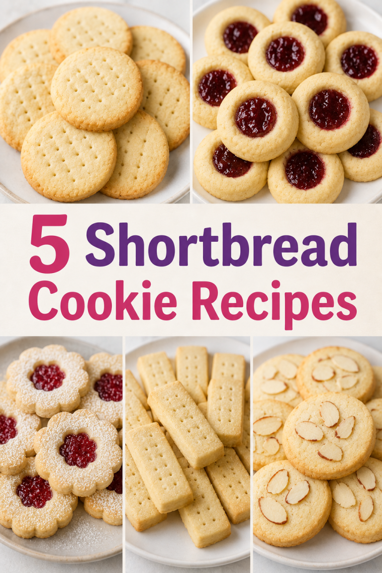 5 Shortbread Cookie Recipes