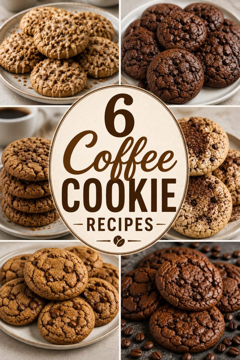 6 Coffee Cookie Recipes