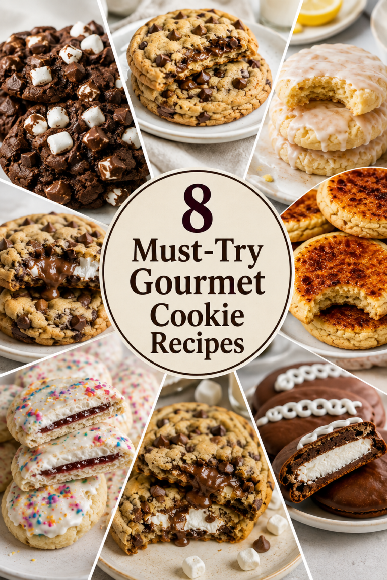 8 Must-Try Gourmet Cookie Recipes