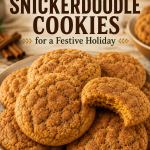 Christmas Snickerdoodle Cookies for a Festive Holiday