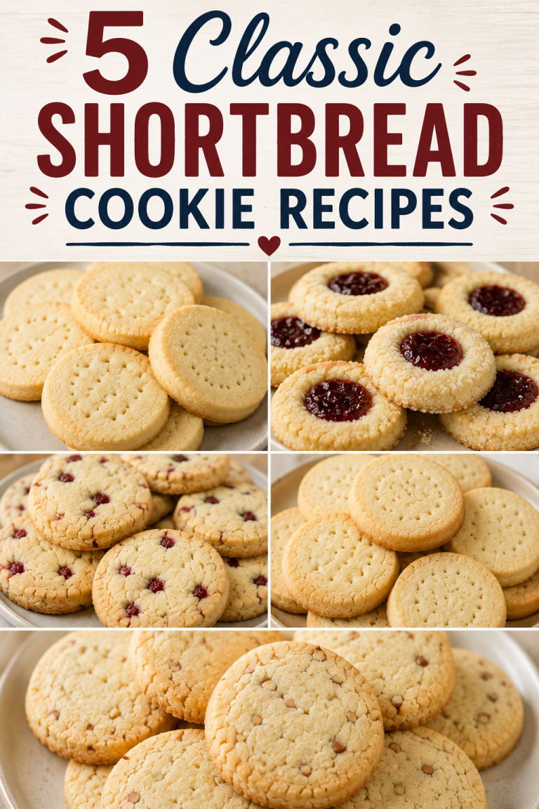 5 Classic Shortbread Cookie Recipes