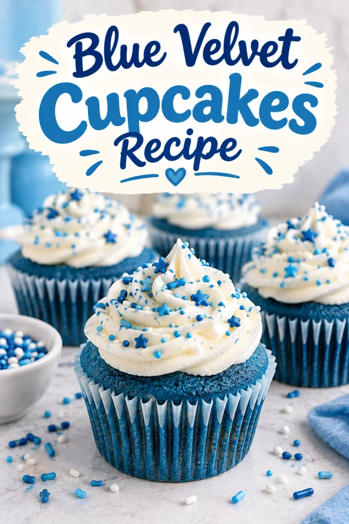 Blue Velvet Cupcakes Recipe
