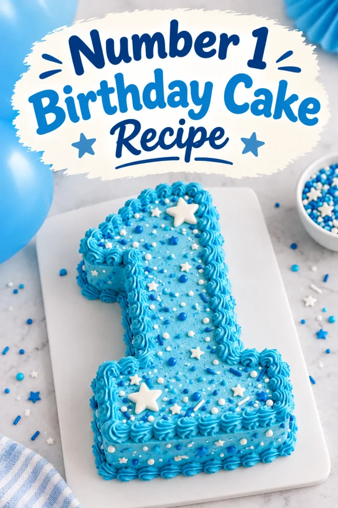 Number 1 Birthday Cake Recipe
