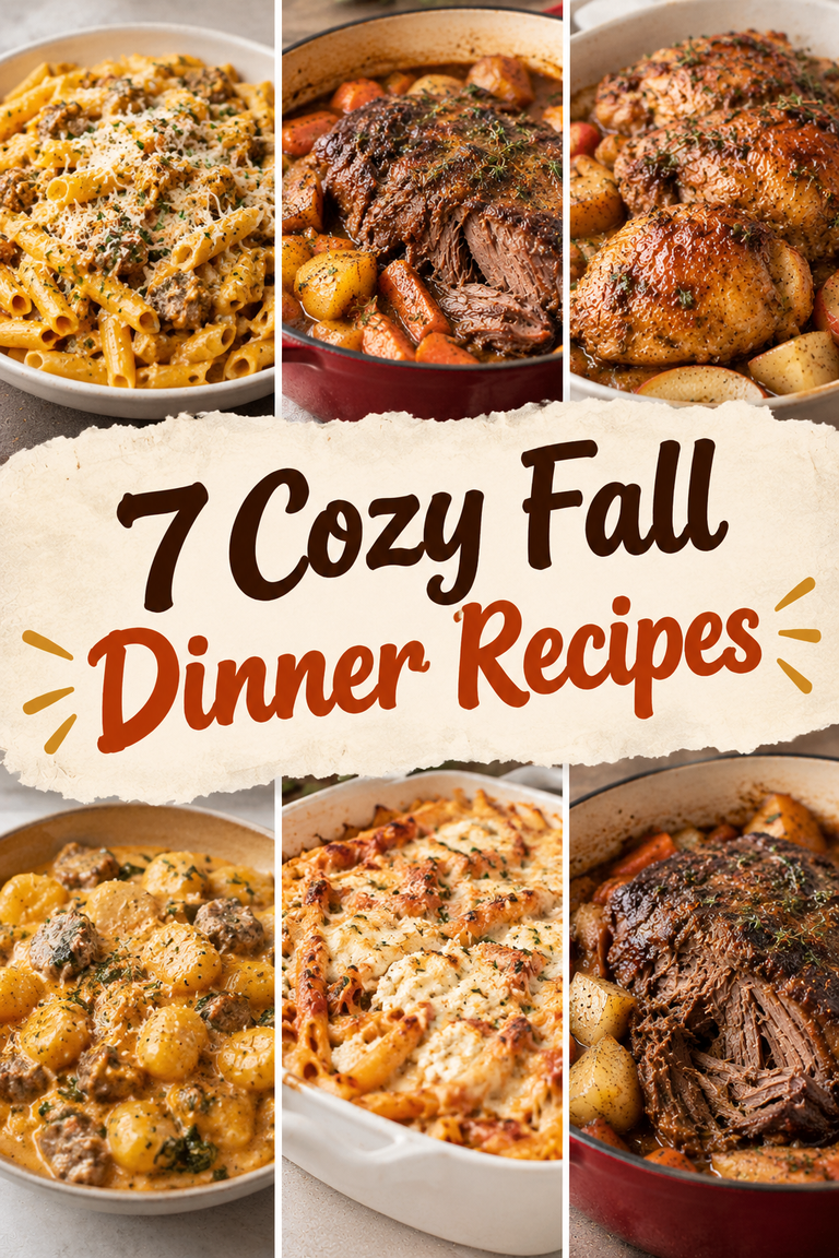 7 Cozy Fall Dinner Recipes for Easy, Comforting Meals