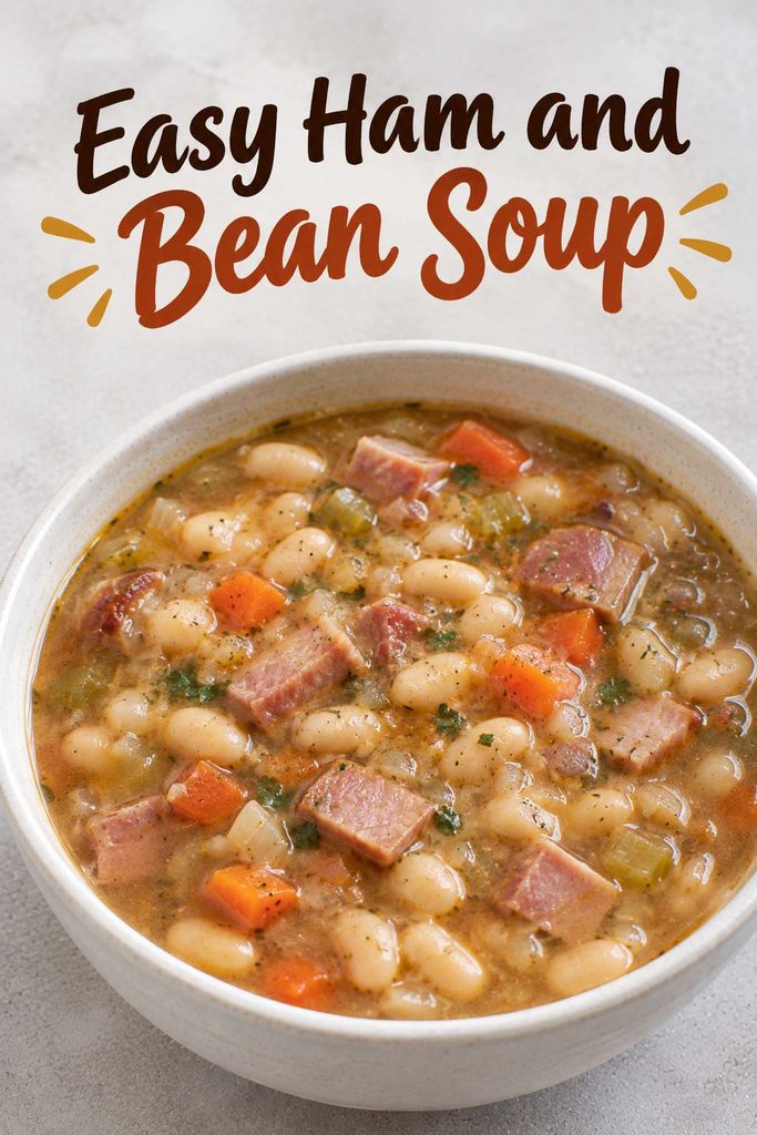Easy Ham and Bean Soup
