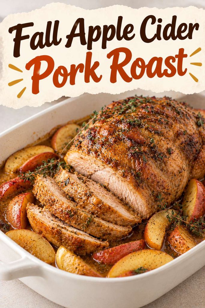 Fall Apple Cider Pork Roast
